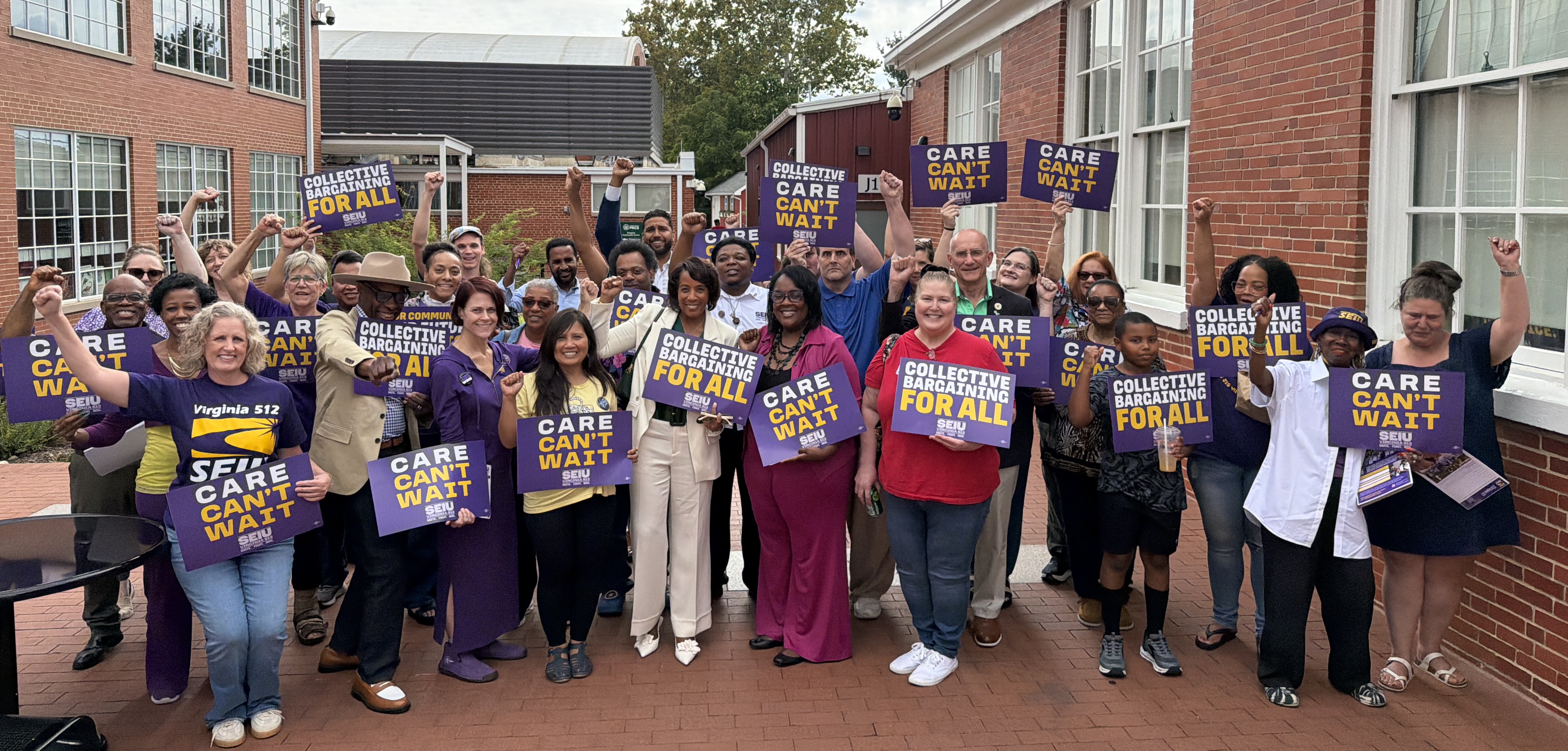 SEIU Virginia 512 hosts Collective Bargaining Town Hall in Loudoun County
